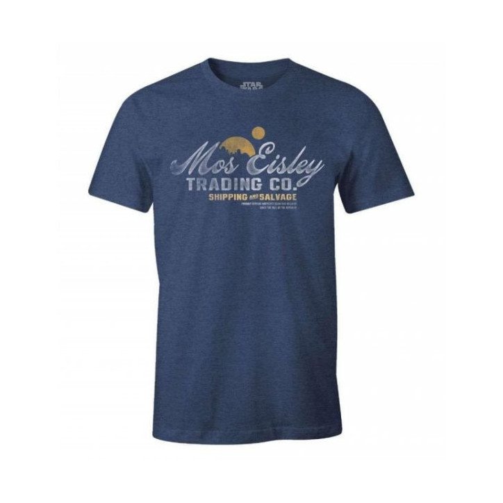 STAR WARS - T-SHIRT BLUE - MOS EISLEY TRADING CO. (XXL)
