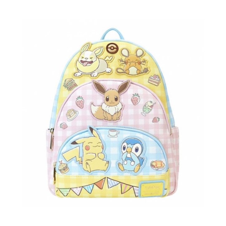 Pokémon - Sac à dos - Loungefly - Café triple pocket