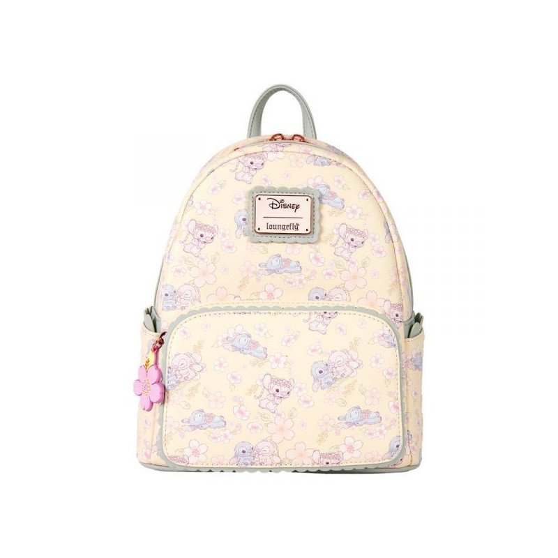 Disney - Lilo & Stitch - Sac à dos - Loungefly - Cute Stitch cherry blossom
