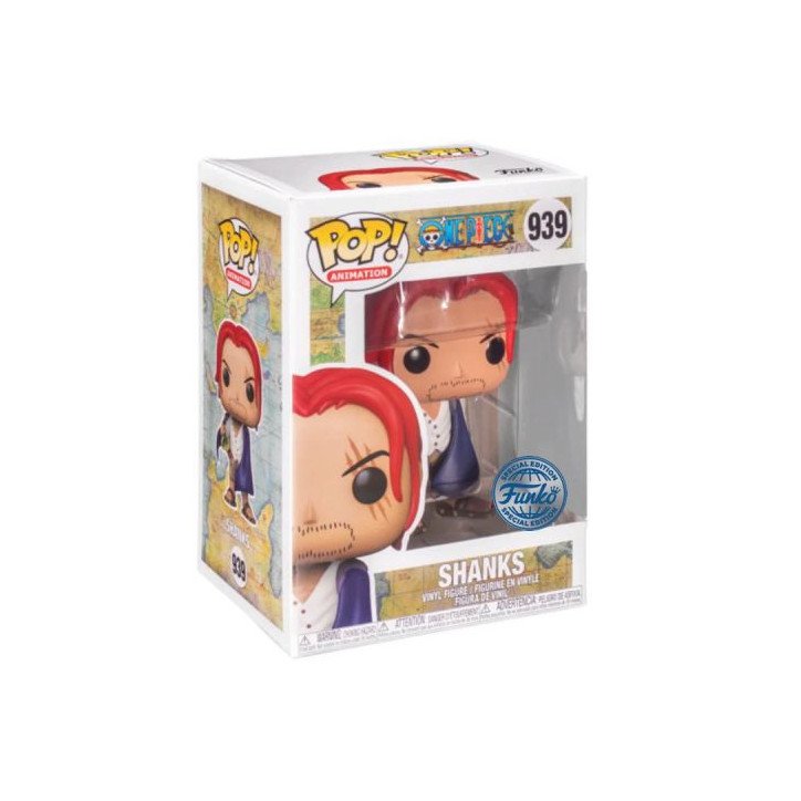 ONE PIECE - VINYL FIGURE POP N° 939 - SHANKS (SPECIAL EDITION) ONE PIECE - VINYL FIGURE POP N° 939 - SHANKS (SPECIAL EDITION)