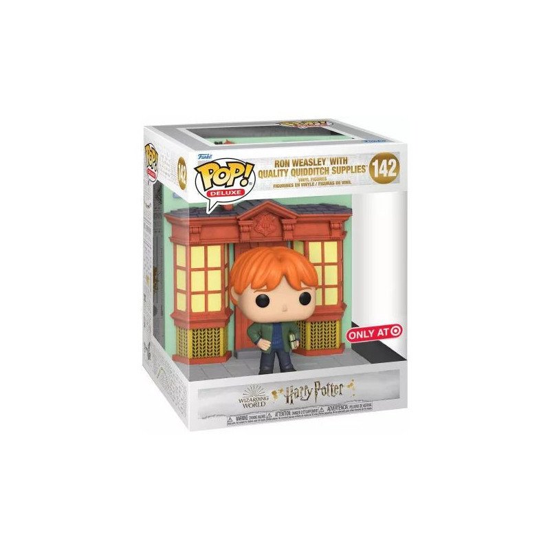 HARRY POTTER - VINYL FIGURE POP! N° 142 - RON WEASLEY WITH QUALITY QUIDDITCH SUPPLIES (SPECIAL EDITION)