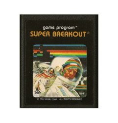 SUPER BREAKOUT - ATARI 2600 LOOSE OCC