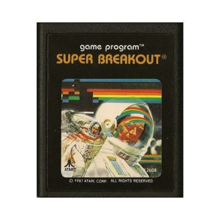 SUPER BREAKOUT - ATARI 2600 LOOSE OCC