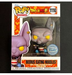 Dragon Ball Super - Vinyl figure POP! n° 1110 - Beerus eating noodles (spécial édition)