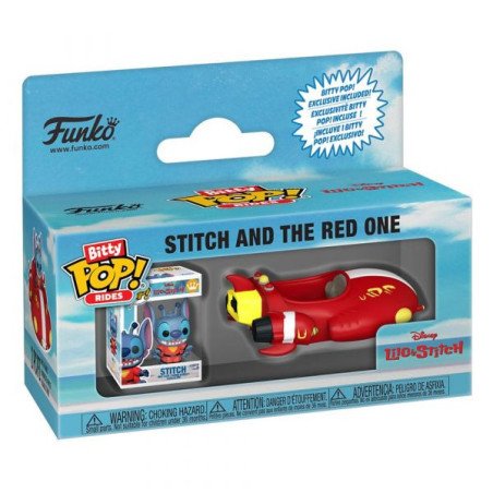 Disney - Lilo & Stitch - Bitty POP! Rides - Stitch and The Red One
