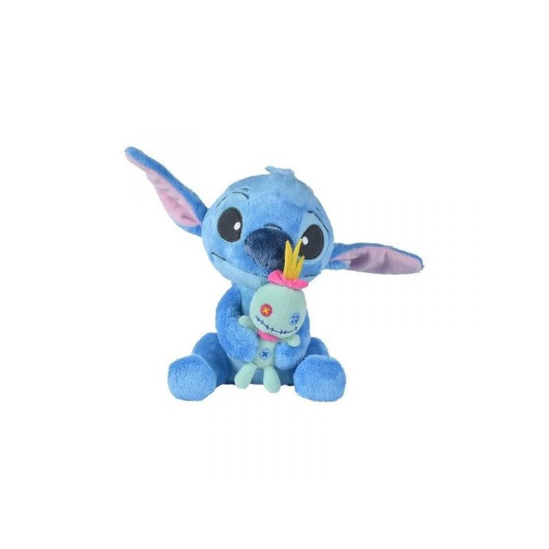 Disney - Lilo & Stitch - Peluche 35 cm - Stitch with Scrump
