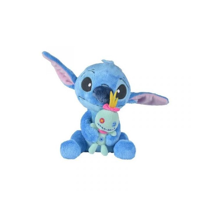Disney - Lilo & Stitch - Peluche 35 cm - Stitch with Scrump