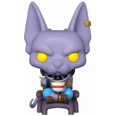 Dragon Ball Super - Vinyl figure POP! n° 1110 - Beerus eating noodles (spécial édition)