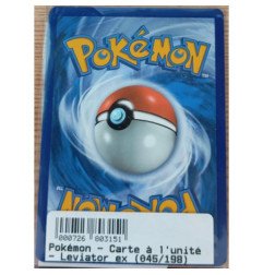 Pokémon - Carte à l'unité - Leviator ex (045/198)