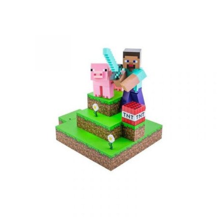 MINECRAFT - LAMPE USB 30 CM - STEVE DIORAMA