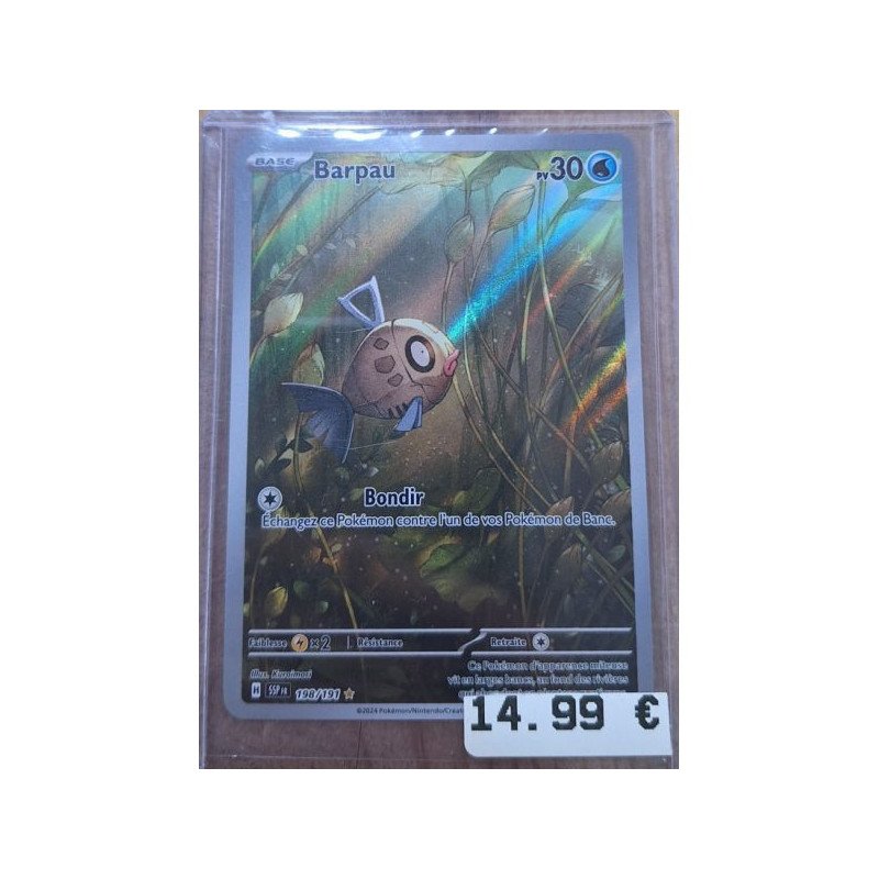 Pokémon - Carte à l'unité - Barpau (198/191) N.M.