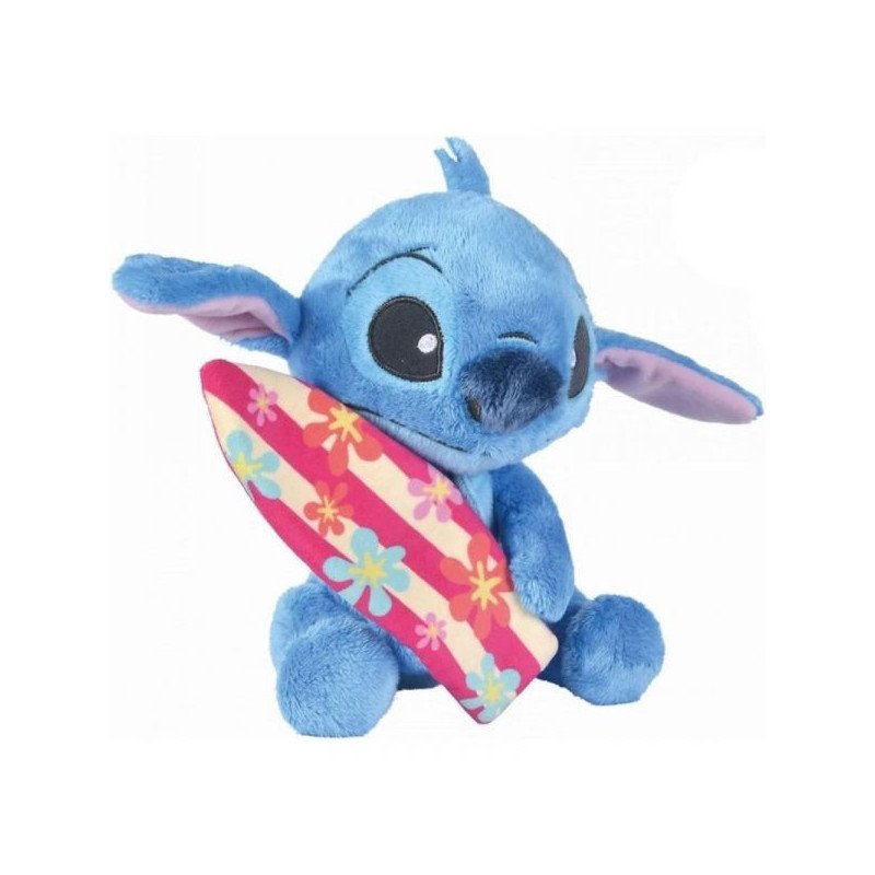 Disney - Lilo & Stitch - Peluche 50 cm - Stitch with surfboard