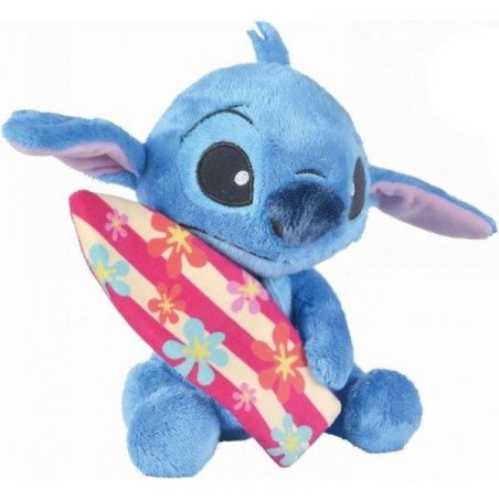 Disney - Lilo & Stitch - Peluche 50 cm - Stitch with surfboard