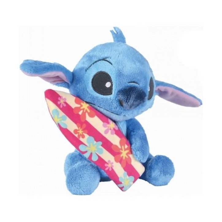 Disney - Lilo & Stitch - Peluche 50 cm - Stitch with surfboard