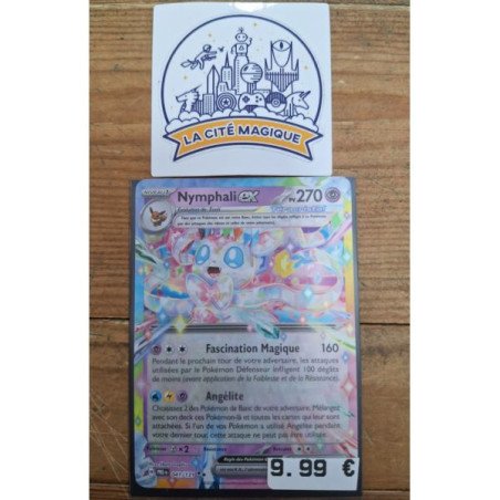 Pokémon - Carte à l'unité - Nymphali ex ( 041/131) N.M.