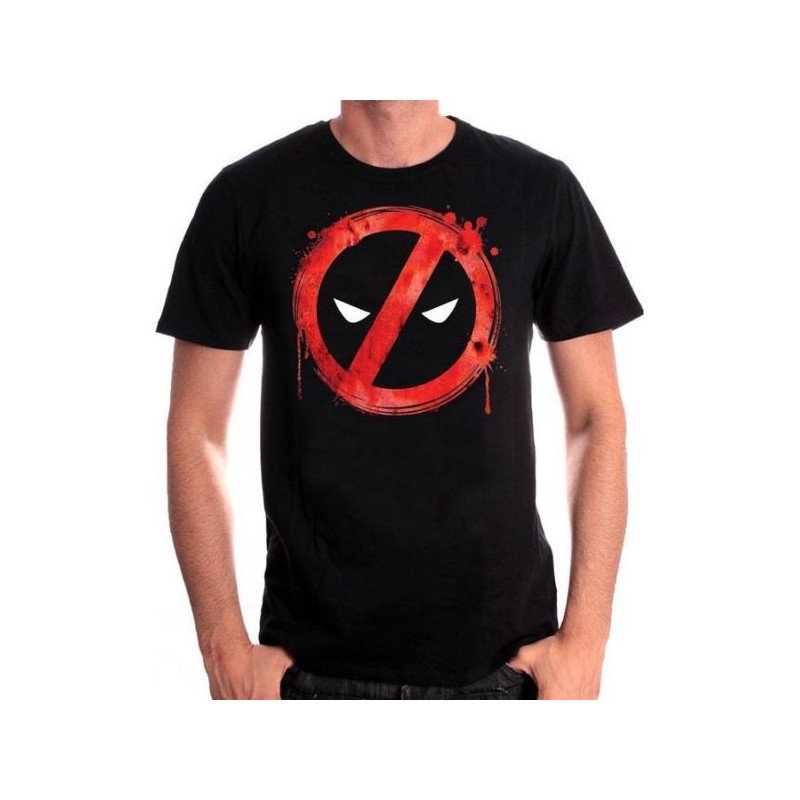 MARVEL - DEADPOOL - T-SHIRT - FORBIDEN SPLASH HEAD