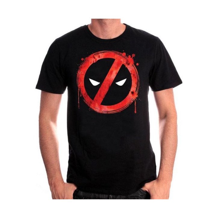 MARVEL - DEADPOOL - T-SHIRT - FORBIDEN SPLASH HEAD