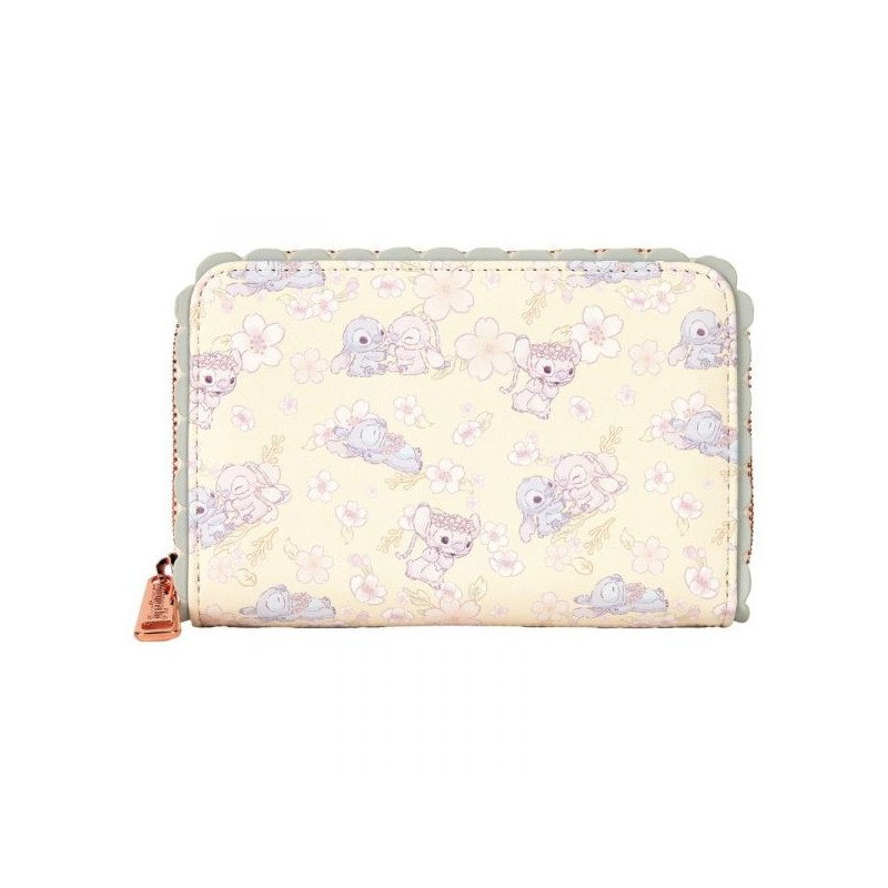Disney - Lilo & Stitch - Portefeuille - Loungefly - Cut Stitch cherry blossom