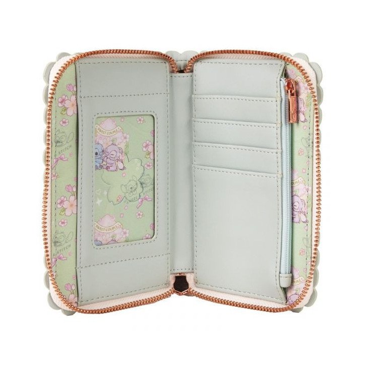 Disney - Lilo & Stitch - Portefeuille - Loungefly - Cut Stitch cherry blossom