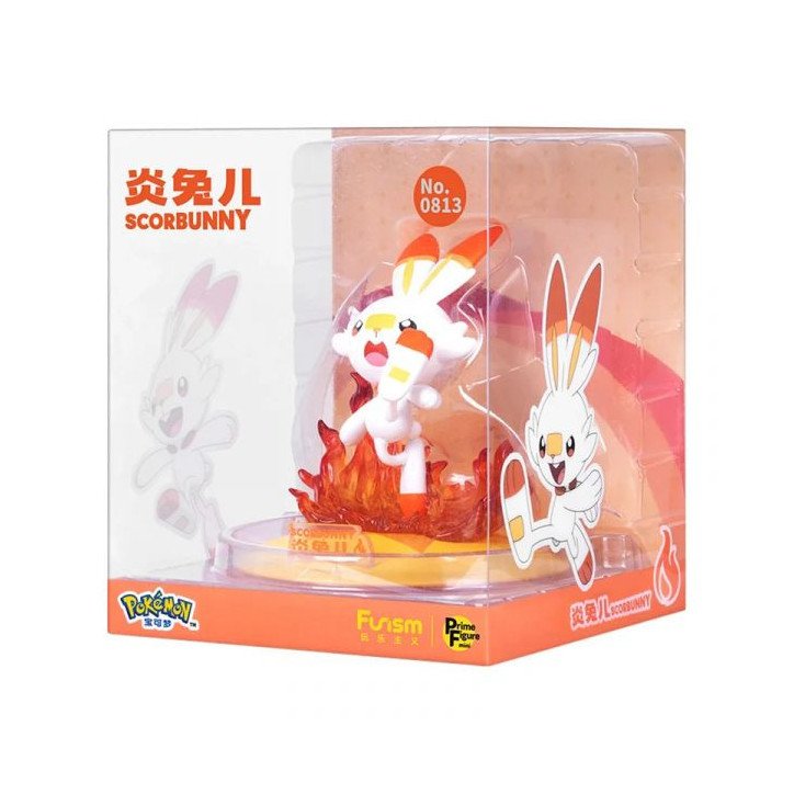 POKEMON - FIGURINE 10 CM - FUNISM - PRIME FIGURE - FLAMBINO
