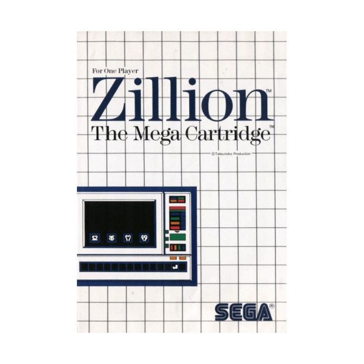 ZILLION - THE MEGA CARTRIDGE - MASTER SYSTEM OCC