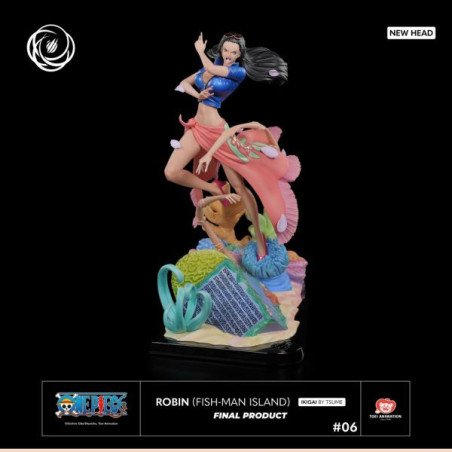 ONE PIECE - FIGURINE EN RESINE 35 CM - TSUME ART : IKIGAI - ROBIN : FISH-MAN ISLAND (3000 EX)