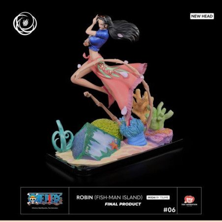 ONE PIECE - FIGURINE EN RESINE 35 CM - TSUME ART : IKIGAI - ROBIN : FISH-MAN ISLAND (3000 EX)