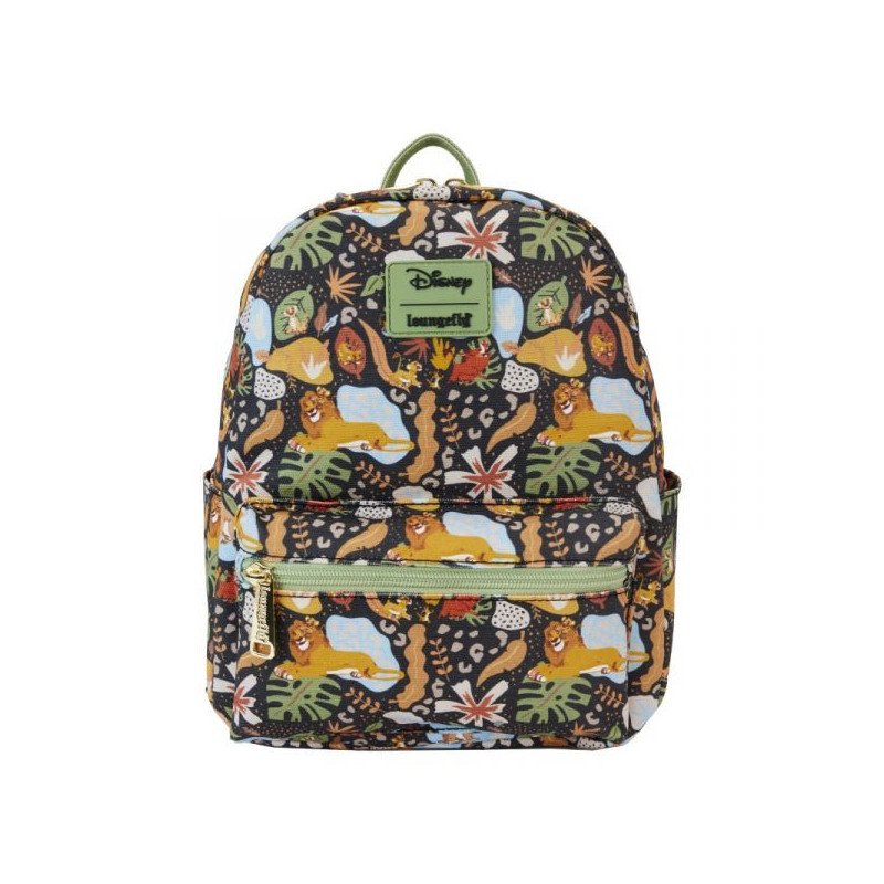 DISNEY - THE LION KING - 30TH ANNIVERSARY - SAC A DOS - LOUNGEFLY - SILHOUETTE AOP