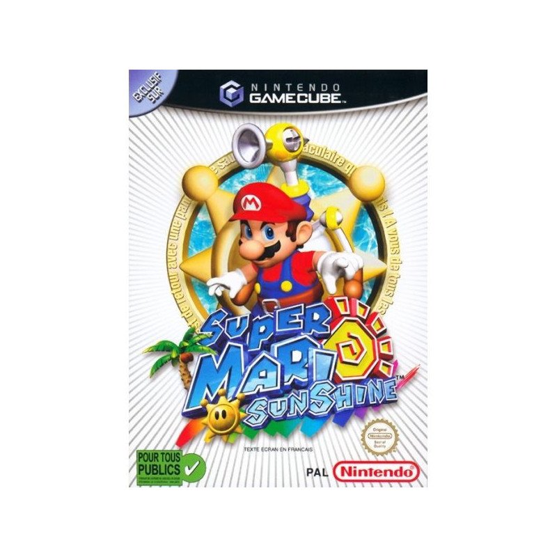 SUPER MARIO - SUNSHINE - GAMECUBE OCC