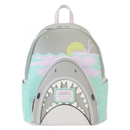MOVIES - JAWS - SAC A DOS - LOUNGEFLY - SHARK (GLOW IN THE DARK)