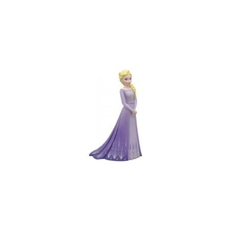 Disney - Frozen - Figurine 10 cm - Bullyland - Elsa robe violette