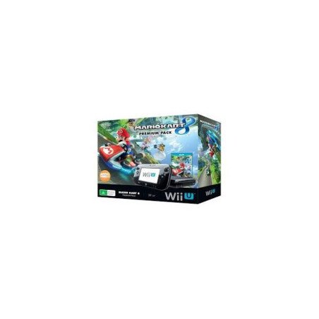 NINTENDO - WII U 32 GO NOIRE  - PACK MARIO CART OCC