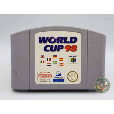 WORLD CUP 98 - N64 LOOSE OCC