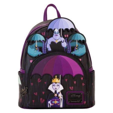 DISNEY - VILLAINS - SAC A DOS - LOUNGEFLY - CURSE YOUR HEARTS