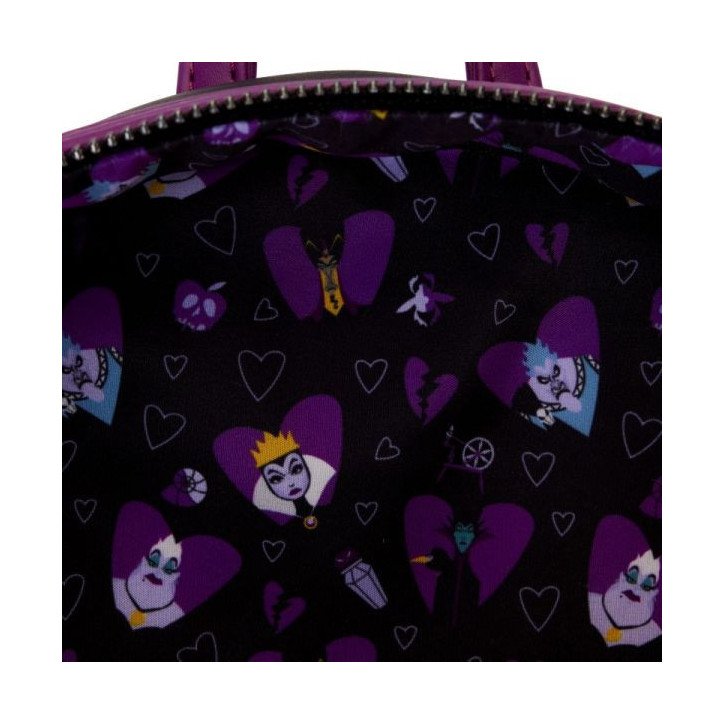 DISNEY - VILLAINS - SAC A DOS - LOUNGEFLY - CURSE YOUR HEARTS