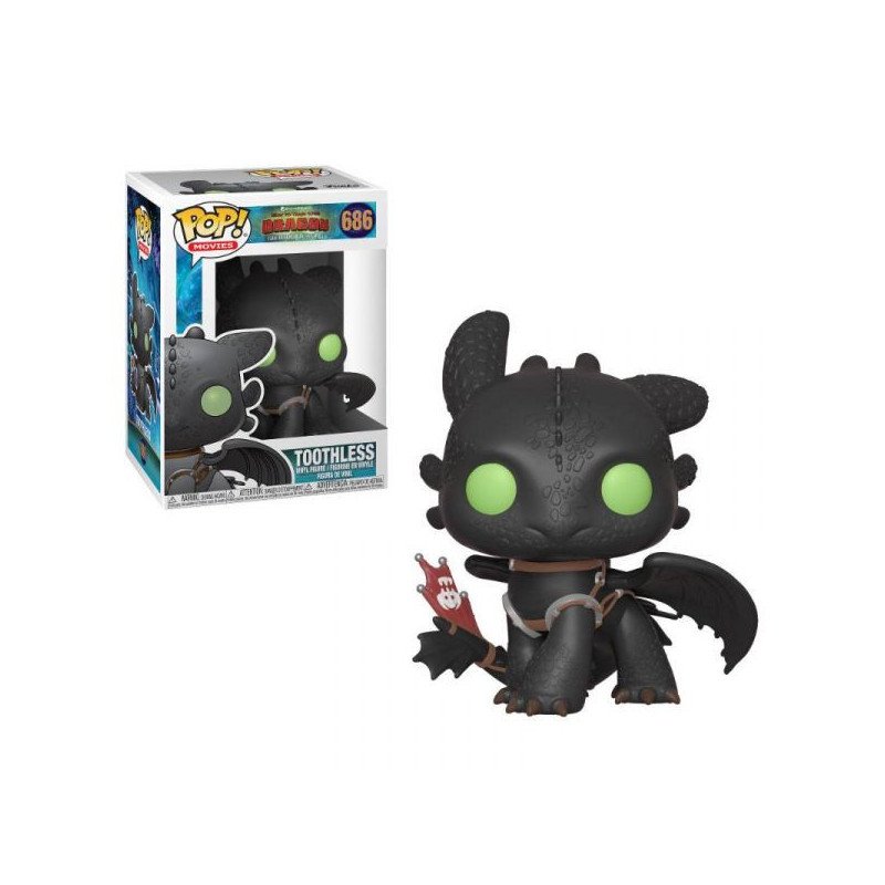Dragons : The hidden world - Vinyl figure POP! n° 686 - Toothless