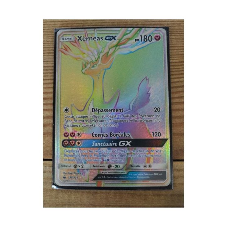 Pokémon - Carte à l'unité - Xerneas GX (139/131) Pokémon - Carte à l'unité - Xerneas GX (139/131)