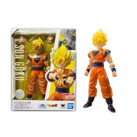 DRAGON BALL - DRAGON BALL Z -FIGURINE 14 CM - FIGUATS - S.H- FULL POWER - SON GOKU