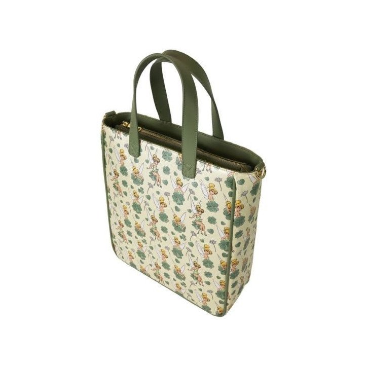 Disney - Peter Pan - Sac Shopping avec porte monnaie - Loungefly - Tinker Bell 4-leaf cover