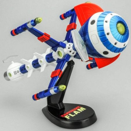 CAPITAINE FLAM - FIGURINE 23.5 CM - RETRO EDITION - METALTECH 11 CYBERLABE