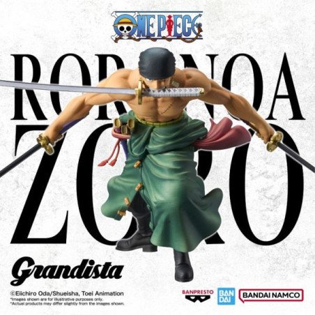 One piece - Figurine 23 cm - Grandista - Roronoa Zoro