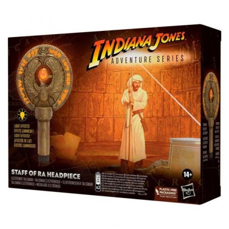 INDIANA JONES : RAIDERS OF THE LOST ARK - REPLIQUE 15 CM - ADVENTURE SERIES - MEDAILLON DU SCEPTRE DE RA