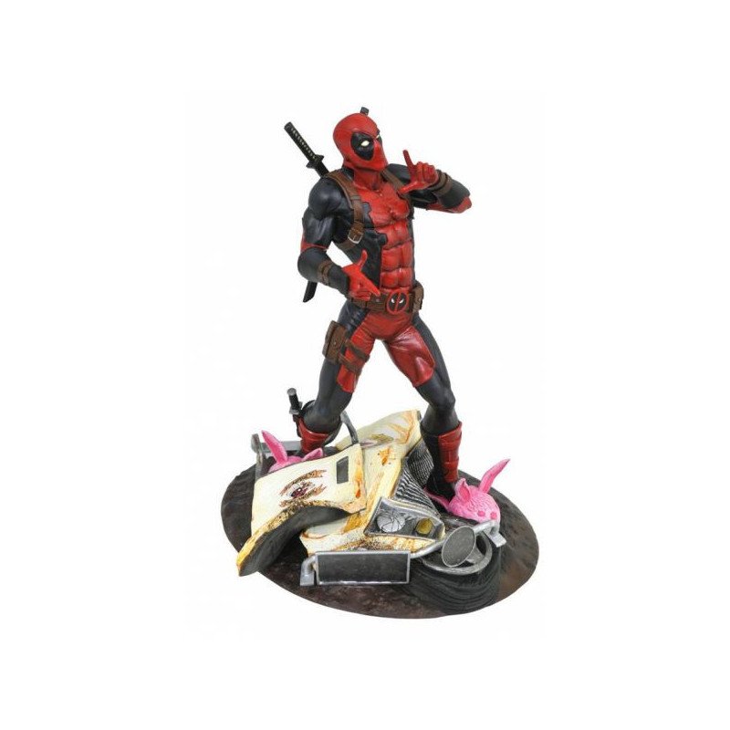 MARVEL - DEADPOOL - FIGURINE 25 CM - DIAMOND SELECT - GALLERY DIORAMA - TACO TRUCK DEADPOOL