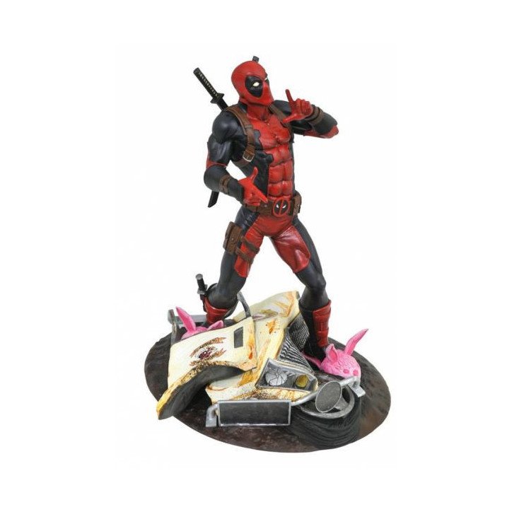 MARVEL - DEADPOOL - FIGURINE 25 CM - DIAMOND SELECT - GALLERY DIORAMA - TACO TRUCK DEADPOOL