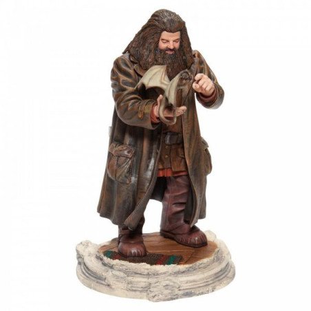 HARRY POTTER - FIGURINE 30 CM - WIZARDING WORLD - HAGRID ET NORBET