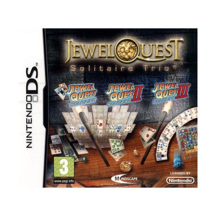 JEWELQUEST - SOLITAIRE TRIO - DS OCC