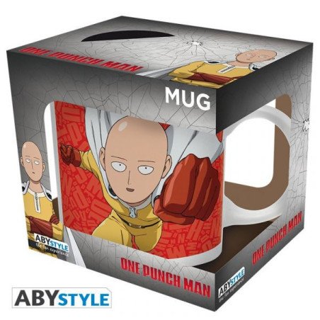 ONE PUNCH MAN - MUG 320 ML - SAITAMA & HEROS CLASSE S