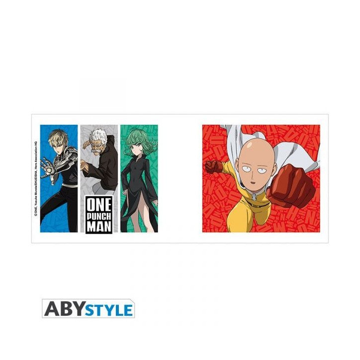 ONE PUNCH MAN - MUG 320 ML - SAITAMA & HEROS CLASSE S