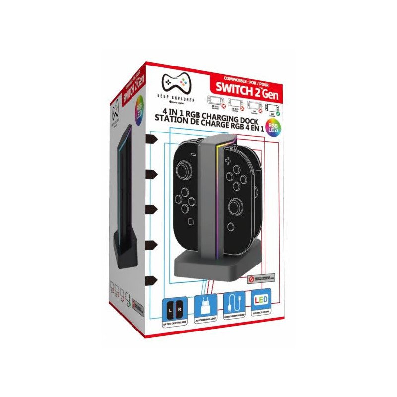 4 IN 1 CHARGING DOCK - SWITCH 2