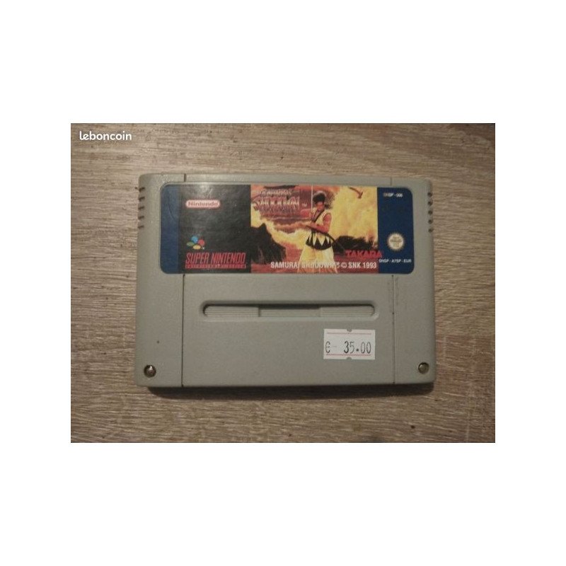 SAMURAI SHOWDOWN - SNES LOOSE OCC